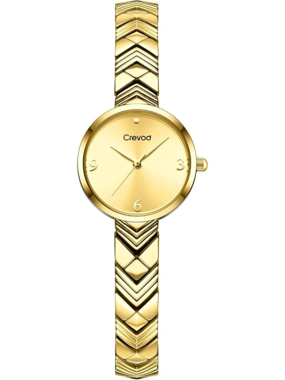Elegant Vintage Gold Minimalist Watch | Luxury Quartz Ladies Dress Wrist Jewelry